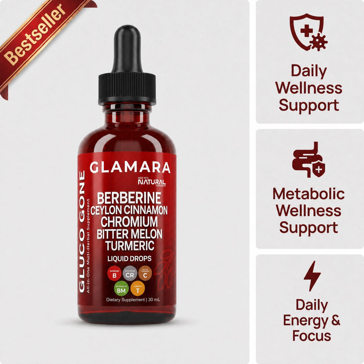 Glamara Natural Gluco-Gone