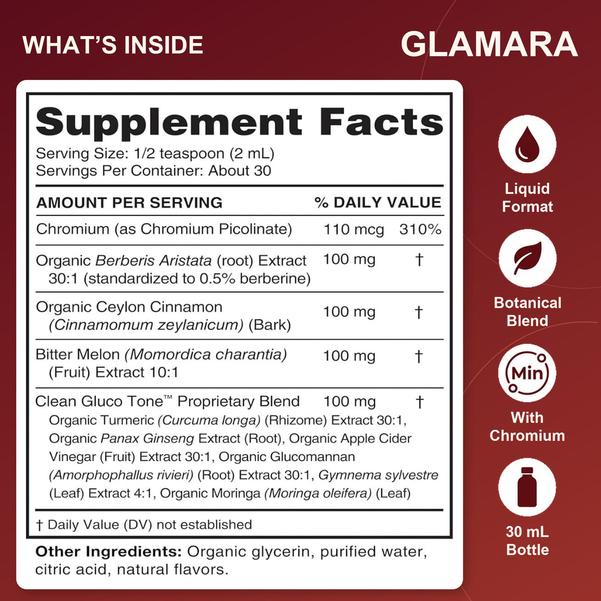 Glamara Natural Gluco-Gone