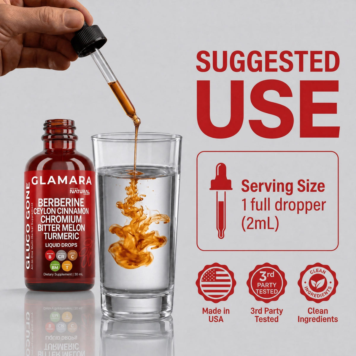 Glamara Natural Gluco-Gone