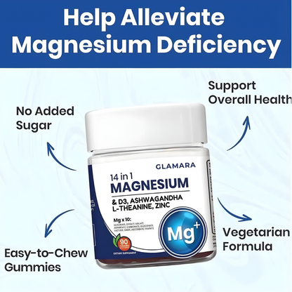 14-IN-1 Magnesium Complex Gummies