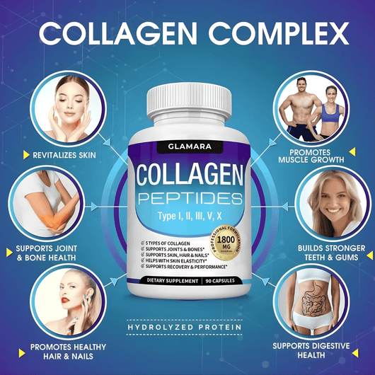 GLAMARA 5-IN-1 Multi Collagen Peptides