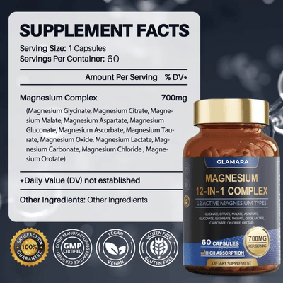 Glamara 12 IN 1 Magnesium Complex