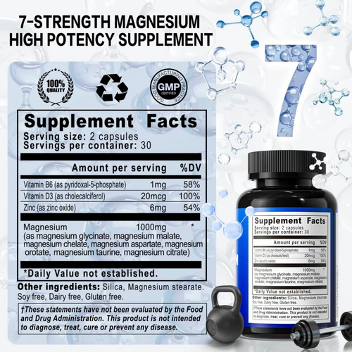 Complejo de magnesio 7 en 1