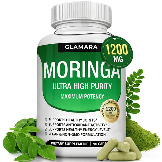 GLAMARA Pure Moringa Powder for Immune, Gut health