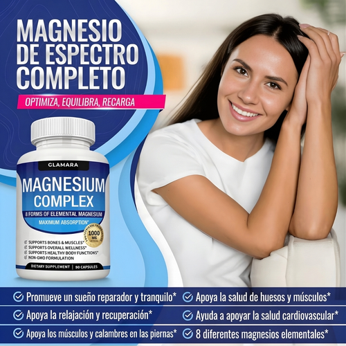 Complejo de magnesio 8 en 1