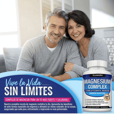 Glamara Complejo de Magnesio 8-en-1