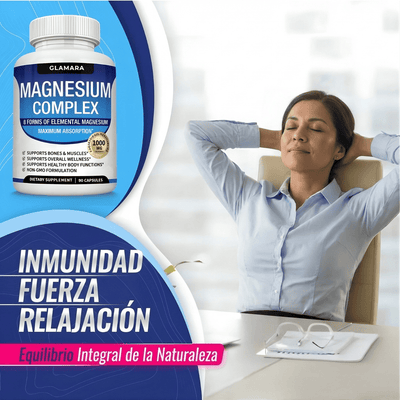 Glamara Complejo de Magnesio 8-en-1
