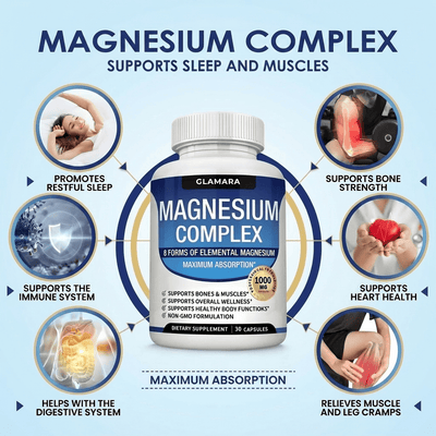 Glamara 8 IN 1 Magnesium Complex 8N1 MAG