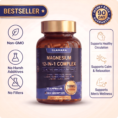 Glamara 12 IN 1 Magnesium Complex For Men